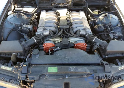 2000 BMW 750 Il z USA, uszkodzony, nr VIN WBAGJ0342YDD73667